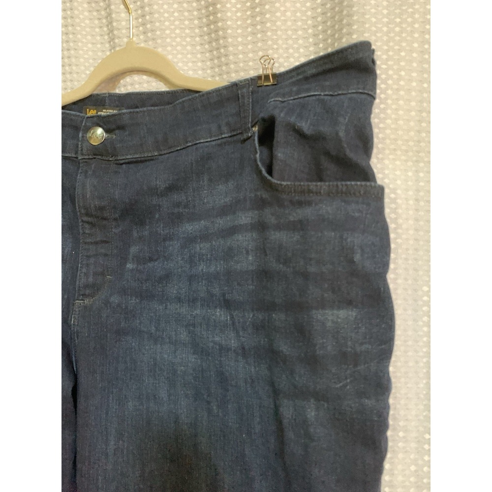 Lee Rider Jeans Size 28W Denim Womens Pants - Picture 3 of 13